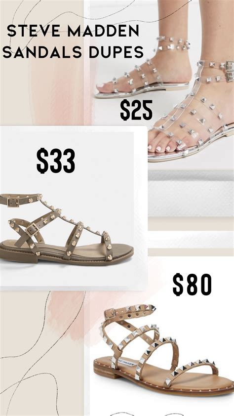 steve madden dupe sandals|steve madden dupe.